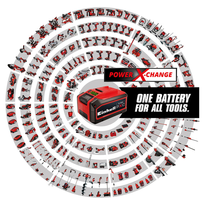АКУМУЛАТОРНА БАТЕРИЯ И ЗАРЯДНО УСТРОЙСТВО 18 V 5.2 AH EINHELL POWER X-CHANGE