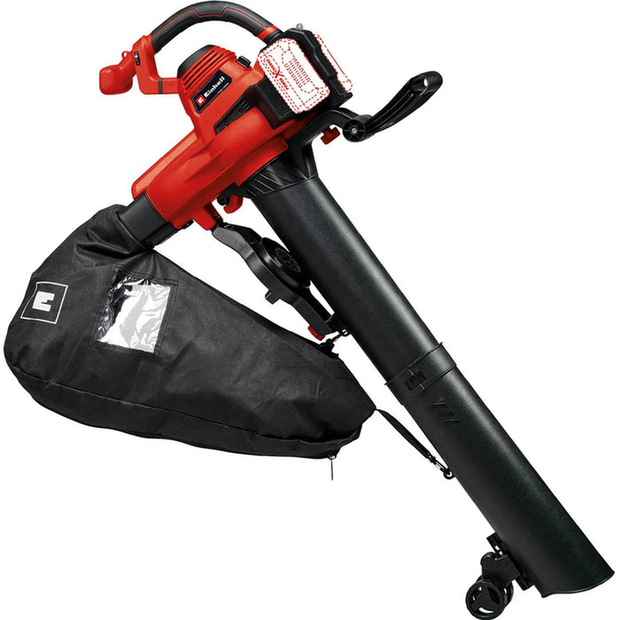 АКУМУЛАТОРЕН ЛИСТОСЪБИРАЧ EINHELL GE-CL 36/230 36 V, МАКСИМУМ СКОРОСТ НА ИЗДУХВАНЕ 230 km/h