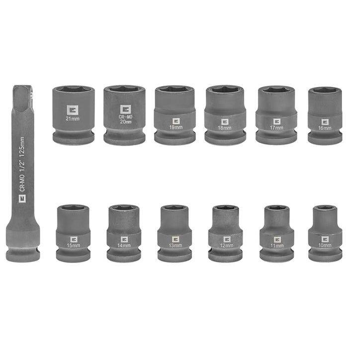 IMPACT SOCKET SET 12 ЧАСТИ EINHELL