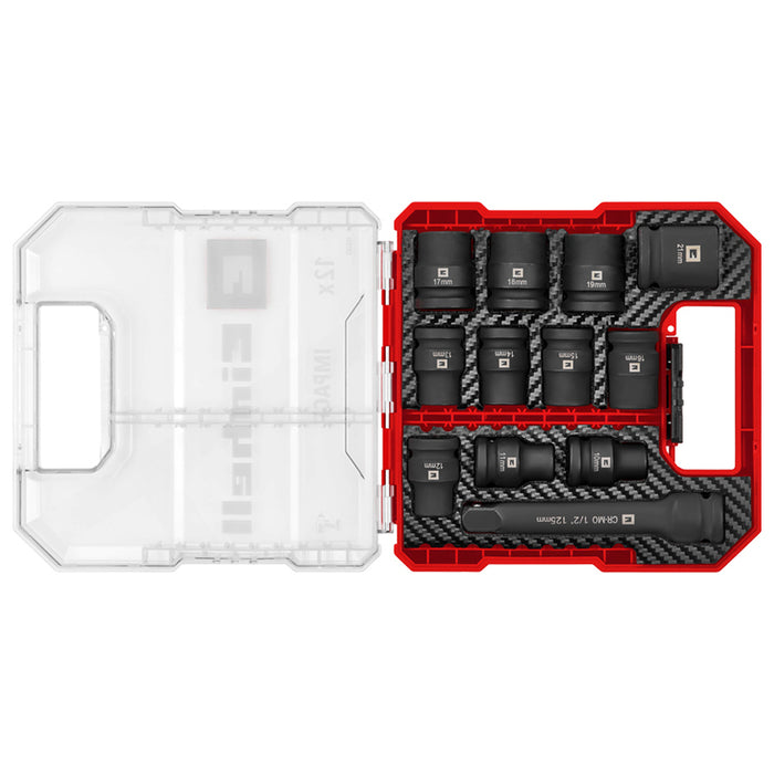 IMPACT SOCKET SET 12 ЧАСТИ EINHELL