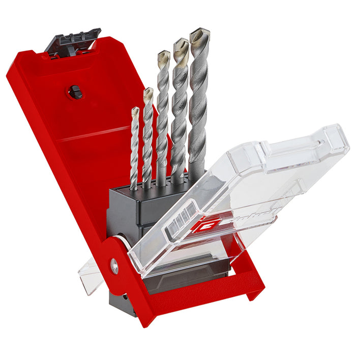 DRILL BIT SET ЗА КАМЪК И ТУХЛА 5 БР. EINHELL