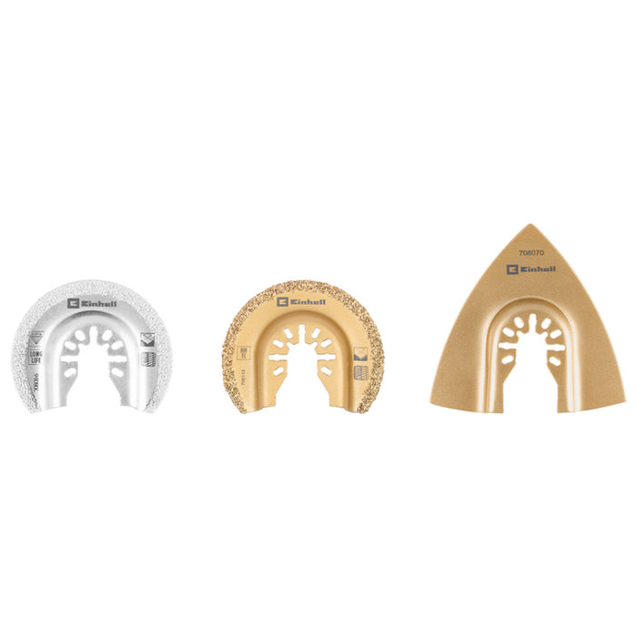 SET OF MULTITITLES НОЖОВЕ ЗА ПЛОЧКИ 3 БР. EINHELL