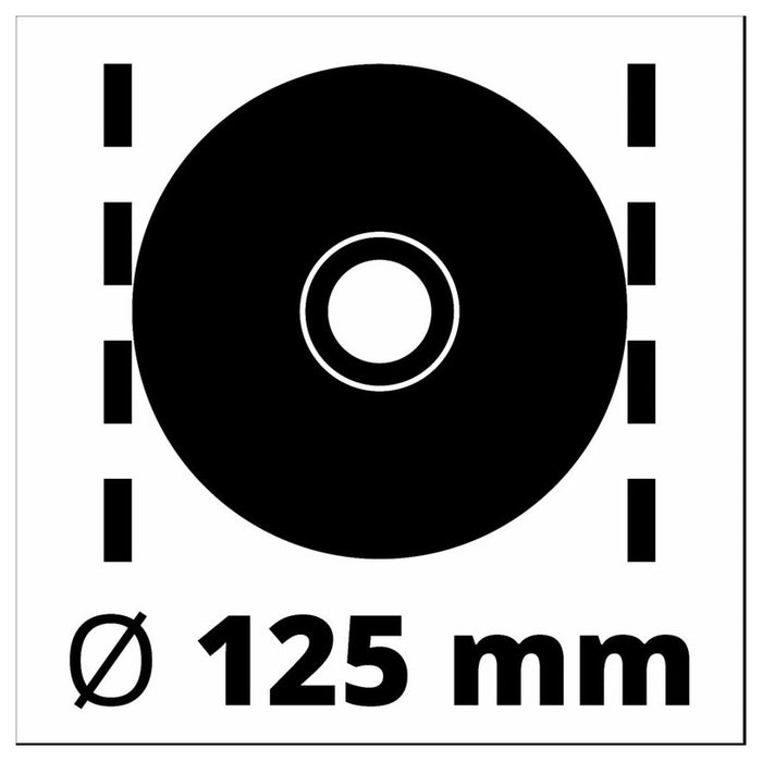 ЪГЛОШЛАЙФ EINHELL TE-AG 125 CE 125 мм, 1100 W