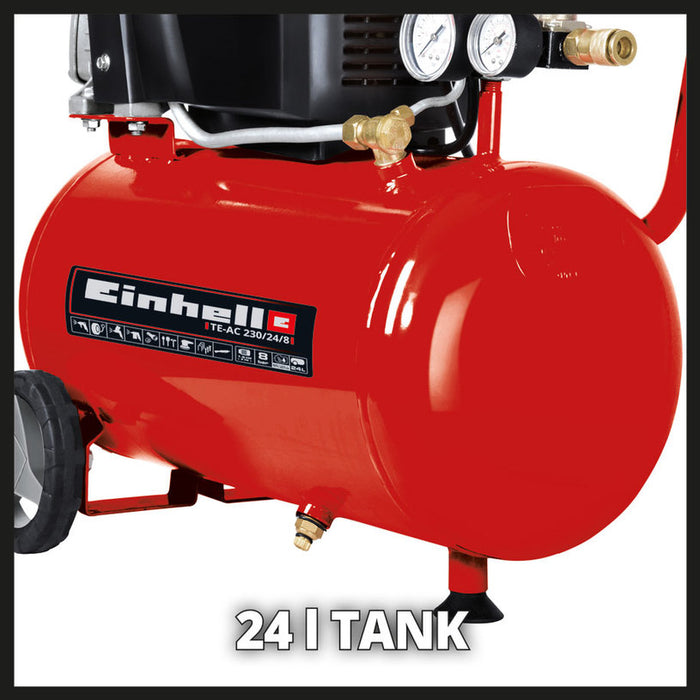 КОМПРЕСОР EINHELL TE-AC 230/24/8