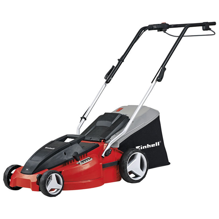 ЕЛЕКТРИЧЕСКА КОСАЧКА EINHELL GC-EM 1536 1500 W, 1500 W, ШИРИНА НА КОСЕНЕ 36.00 см, ШИРИНА НА КОСЕНЕ 36.00 см, МАКС ВИСОЧИНА НА КОСЕНЕ 65 мм