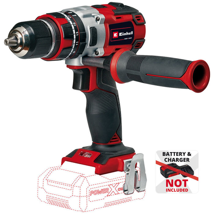 АКУМУЛАТОРНА БЕЗЧЕТКОВА УДАРНА БОРМАШИНА EINHELL TP-CD 18 Li-I Br PXC 18 V, 60.00 nm, БЕЗ БАТЕРИЯ И ЗАРЯДНО
