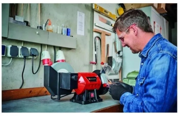 Настолен шмиргел Einhell - TC-WD 200/150, 250W