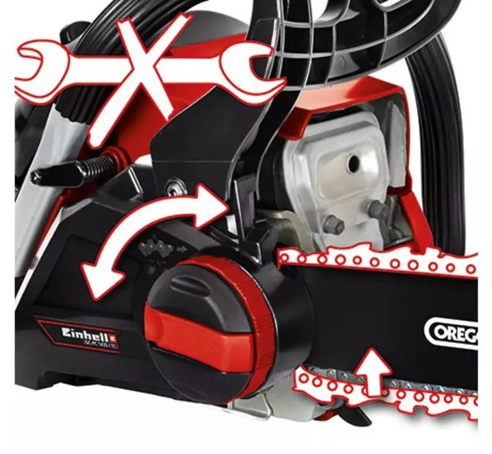 Бензинов верижен трион Einhell - GC-PC 1435 I TC, 1400W, 35 cm