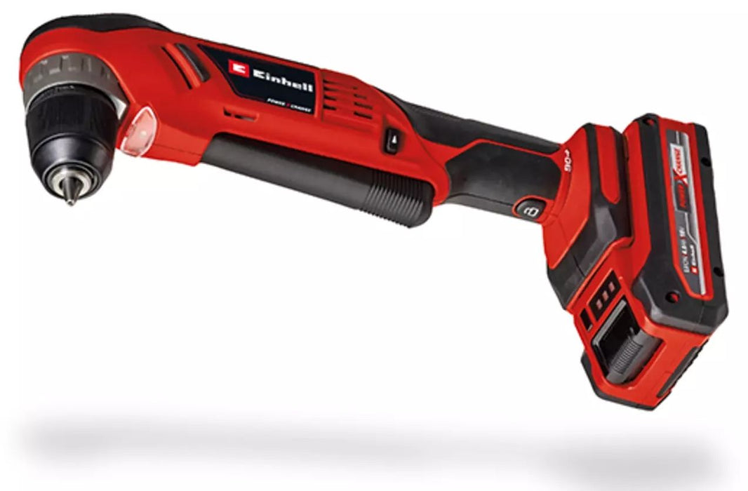 Акумулаторен ъглов винтоверт Einhell - Power X-Change, TE-AD 18 Li-Solo, 18V, 45 Nm