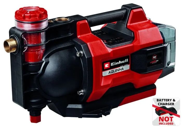 Акумулаторна градинска помпа Einhell - AQUINNA 36/38 F LED AUTOMATIC