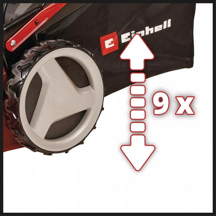 Бензинова самоходна косачка Einhell - GC-PM 46 S HW-E, 2 kW, 46 cm, с ел. стартер