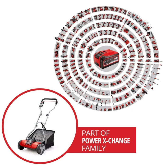 Акумулаторна косачка Einhell - Power X-Change, GE-HM 18/38 Li, 18 V, 38 cm, Solo