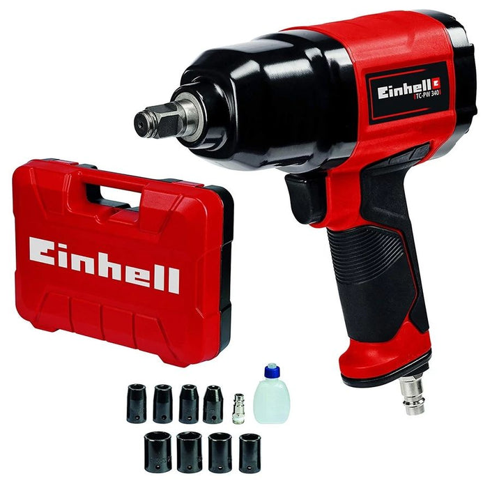 Пневматичен гайковерт Einhell - Classic, TC-PW 340, 340 Nm, 1/2''
