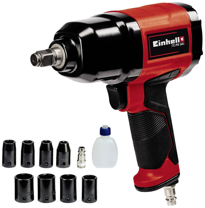 Пневматичен гайковерт Einhell - Classic, TC-PW 340, 340 Nm, 1/2''