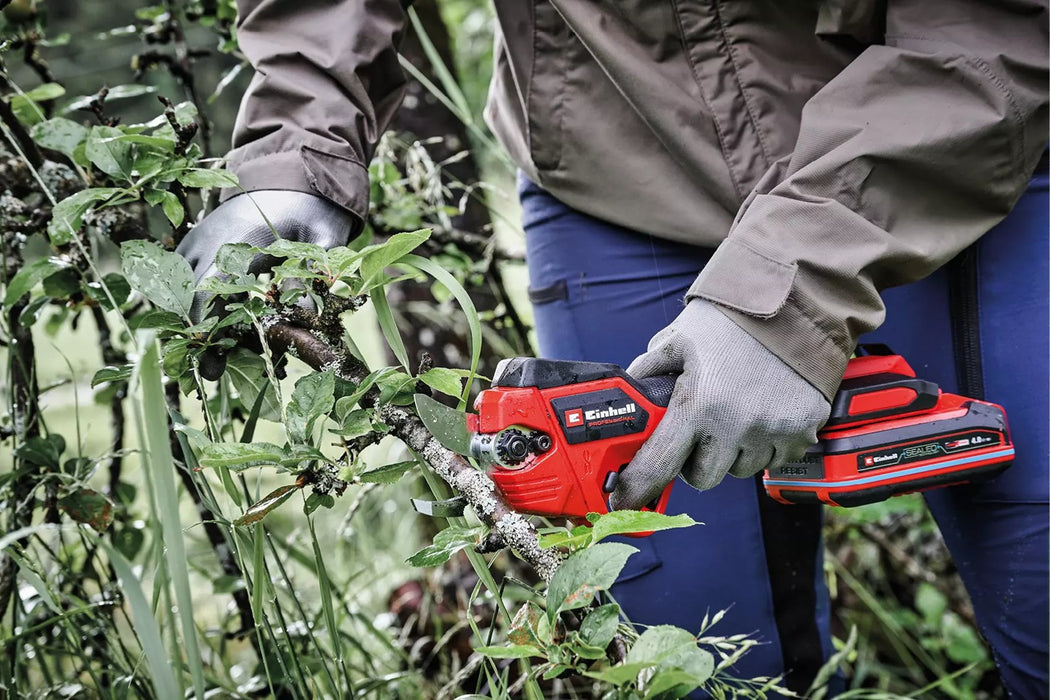 Ножица за клони Einhell GP-LS 18/28 Li T BL-Solo, черна, червена