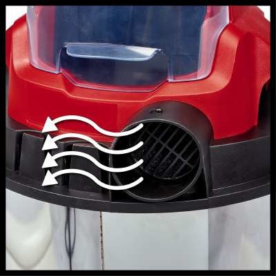 Einhell TC-VC 18/20 Li S-Solo черен, сив, червен 20 L