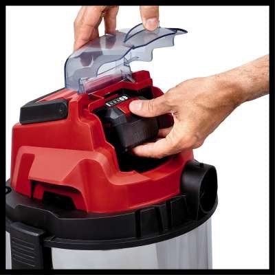 Einhell TC-VC 18/20 Li S-Solo черен, сив, червен 20 L