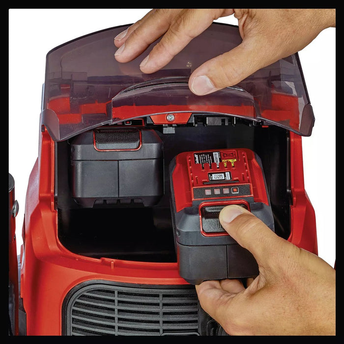 Einhell TE-VC 36/30 Li S-Solo 30 L барабанна прахосмукачка за сухо и мокро почистване с торба за прах