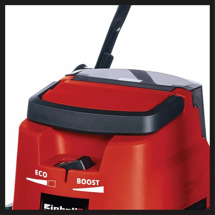Einhell TE-VC 36/30 Li S-Solo 30 L барабанна прахосмукачка за сухо и мокро почистване с торба за прах