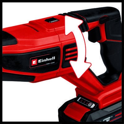 Einhell TE-AP 18/28 Li BL - Solo 2500 спм Черен, Червен
