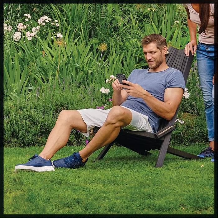 Роботизирана косачка за трева Einhell Freelexo Smart 750, батерия, черна, червена, сребриста