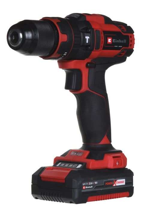 ПРОБИВКА/ВИНОВЪРТ EINHELL TE-CD 18/40 Li-i +64 (2×2,0Ah) 4513992