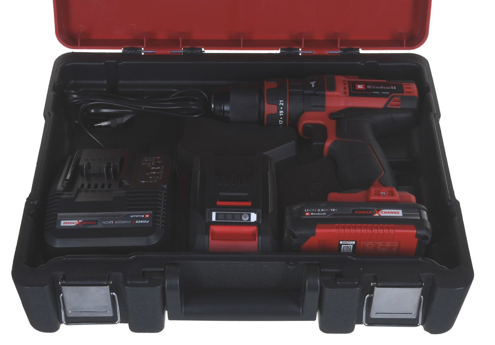 ПРОБИВКА/ВИНОВЪРТ EINHELL TE-CD 18/40 Li-i +64 (2×2,0Ah) 4513992