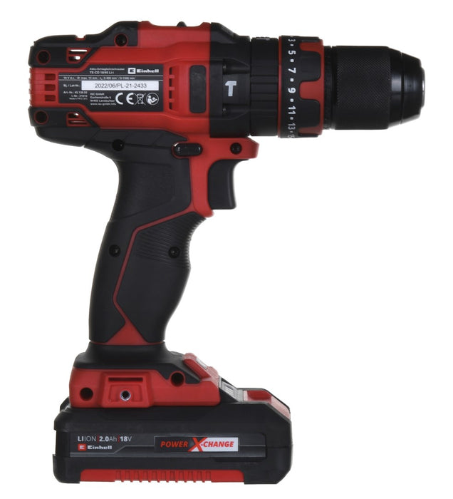 ПРОБИВКА/ВИНОВЪРТ EINHELL TE-CD 18/40 Li-i +64 (2×2,0Ah) 4513992