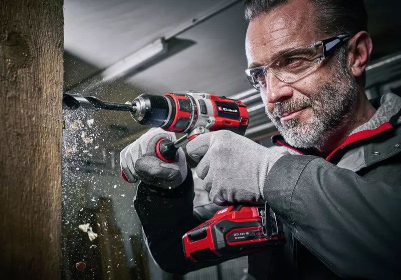 Einhell TP-CD 18/80 Li BL-Solo Keyless 1.41 кг Черен, Червен
