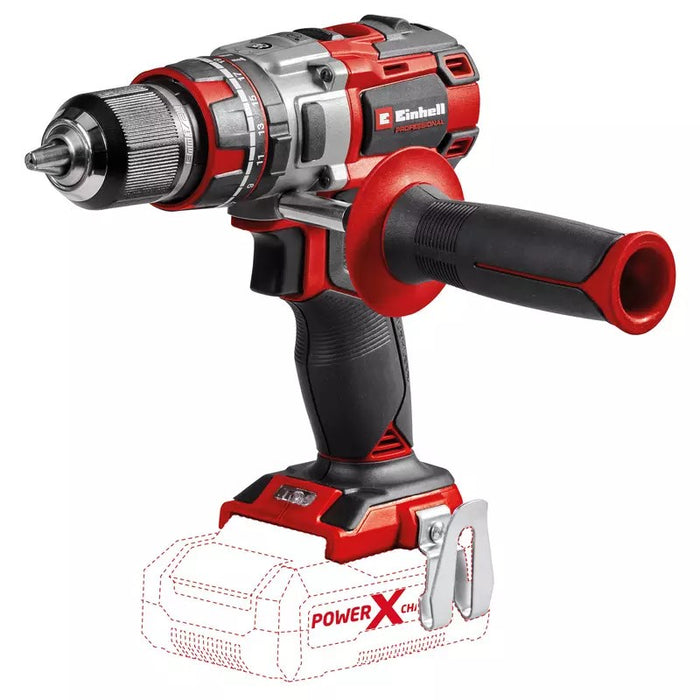 Einhell TP-CD 18/80 Li-i BL 28800 об/мин Безключов 1.44 кг Черен, Червен