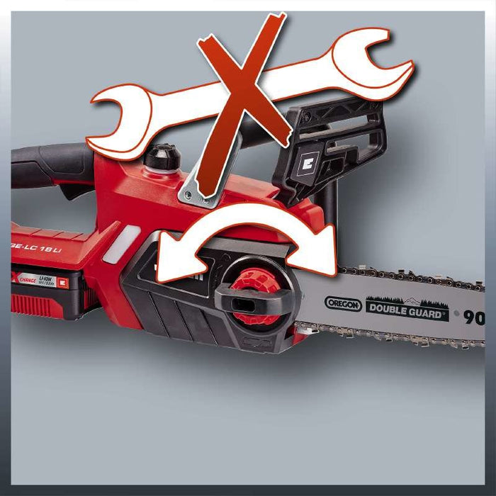 Einhell GE-LC 18 Li Комплект 2400 об/мин Черен, Червен