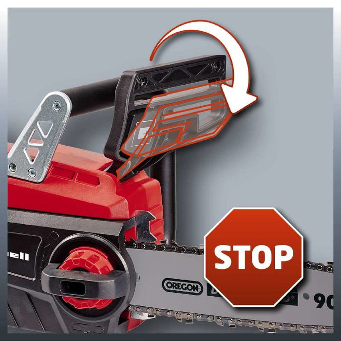 Einhell GE-LC 18 Li Комплект 2400 об/мин Черен, Червен