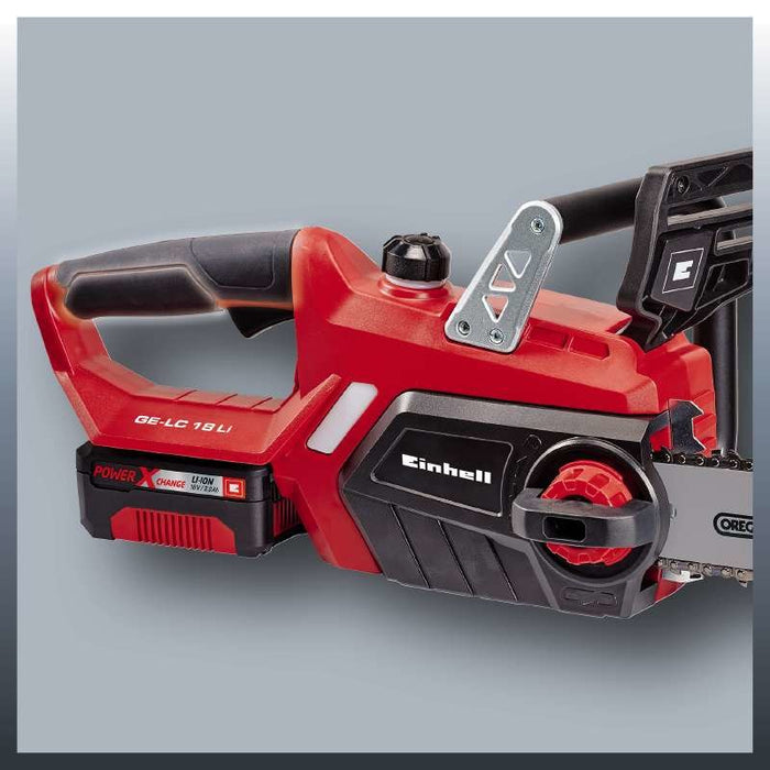 Einhell GE-LC 18 Li Комплект 2400 об/мин Черен, Червен