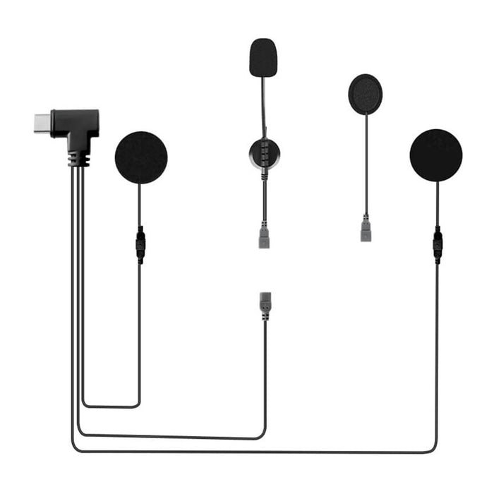 Слушалки тип C за мотоциклетна каска за интерком MS8 EJEAS HIFI-M3