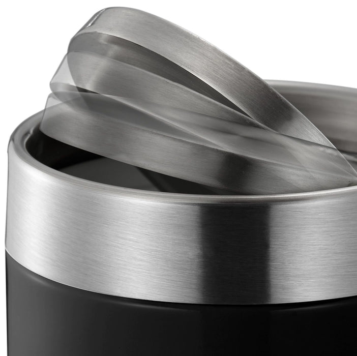 Кошче за маса EKO Europe - Fandy, 1.5 L, 12.1 х 13.6 cm, черно