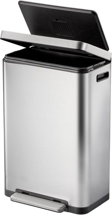 Кош за отпадъци EKO Europe - X-Cube, 45 l, хром-мат