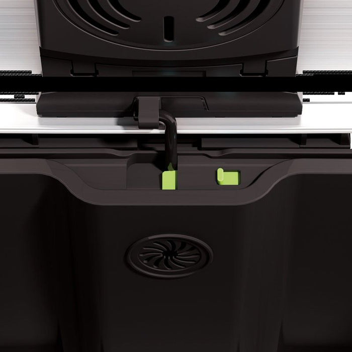 Кош за отпадъци EKO Europe - E-Cube, 40 l, хром мат