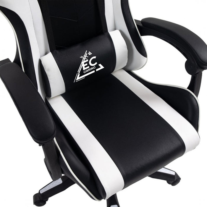 ОФИС КРЕСЛО EKO EC GAMING BLACK-WHITE