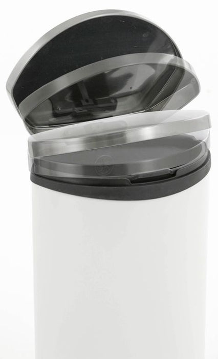 Кош за отпадъци EKO - Shell, 6 l, бял