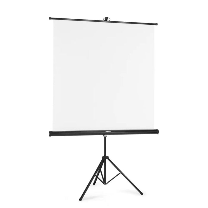 Екран на стойка 125x125 cm 2 в 1 мобилен комплект 21575