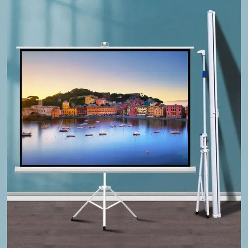 Екран на стойка ESTILLO 240 x 180 4:3 Бял за проектор