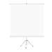 Екран на стойка ESTILLO 180 x 180 1:1 Бял