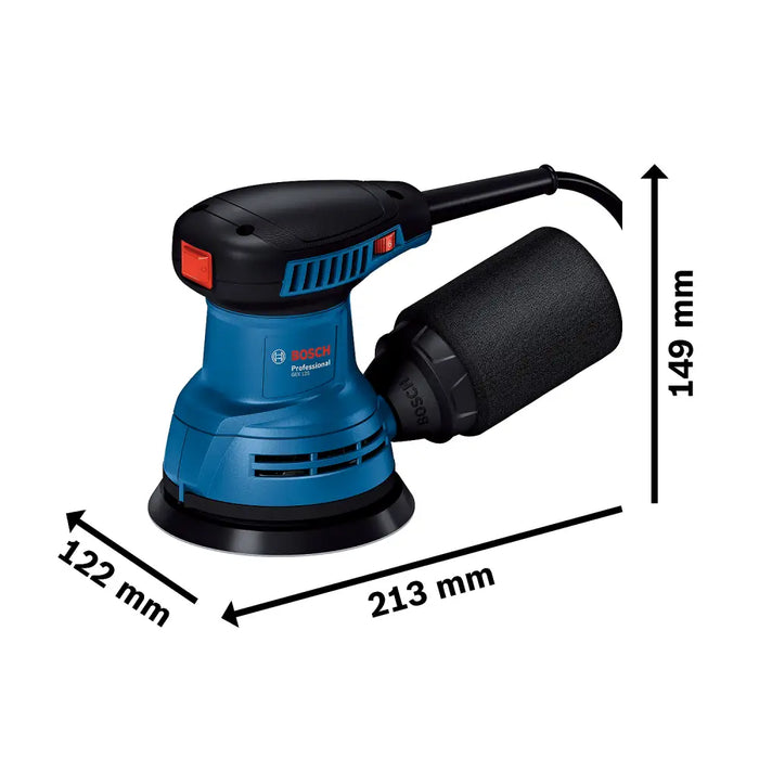 Ексцентършлайф GEX 125-1 AE Bosch Blue new