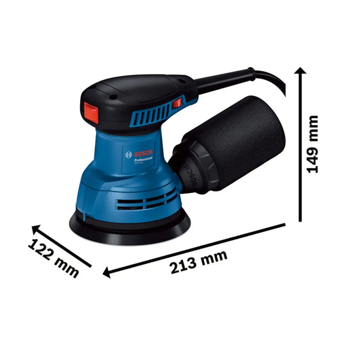 ЕКСЦЕНТЪРШЛАЙФ BOSCH PROFESSIONAL GEX 125 125 мм 290 W