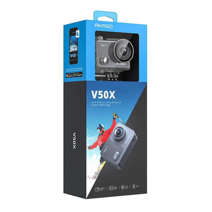 Екшън камера Akaso V50X Sony IMX386 1 / 2.9 CMOS 4K 30fps