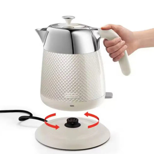 Ел.кана Delonghi KBL2001.W Luminosa Twill White 2000 W 1.7 L