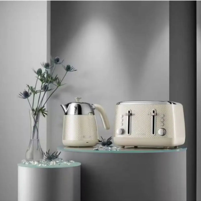 Ел.кана Delonghi KBL2001.W Luminosa Twill White 2000 W 1.7 L