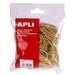 Еластични ленти Apli Кафяв 100 x 2 mm (100 броя)