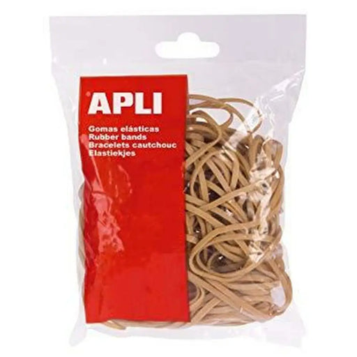 Еластични ленти Apli Кафяв 100 x 2 mm 1 kg (10 броя)