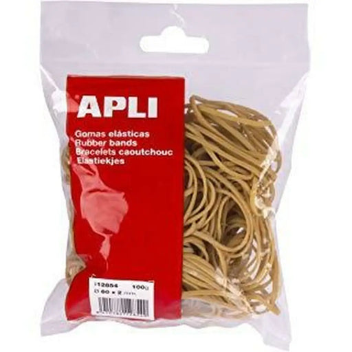 Еластични ленти Apli Кафяв 60 x 2 mm (10 броя)
